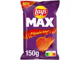 Hoogvliet Lay's Max flamin hot aanbieding