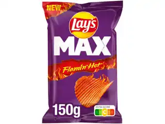 Hoogvliet Lay's Max flamin hot aanbieding