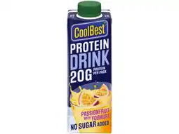 Hoogvliet Coolbest Proteindrink passion aanbieding