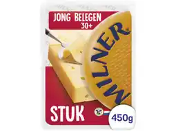 Hoogvliet Milner Jong belegen kaasstuk 30+ aanbieding