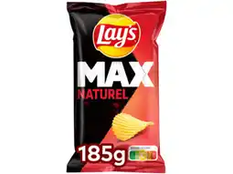 Hoogvliet Lay's Max naturel aanbieding