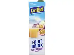Hoogvliet Coolbest Fruitdrink passion aanbieding