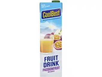 Hoogvliet Coolbest Fruitdrink passion aanbieding
