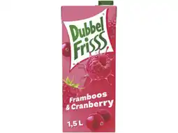 Hoogvliet Dubbelfrisss Framboos cranberry aanbieding