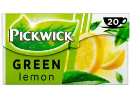 Hoogvliet Pickwick Lemon Groene Thee aanbieding