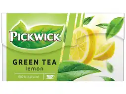 Hoogvliet Pickwick Lemon Groene Thee aanbieding