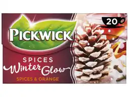 Hoogvliet Pickwick Spices winterglow zwarte thee aanbieding