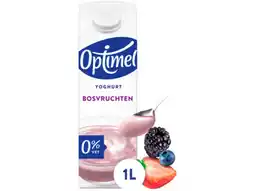 Hoogvliet Optimel Magere yoghurt bosvruchten 0% vet aanbieding