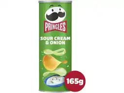Hoogvliet Pringles Sour Cream & Onion aanbieding