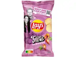 Hoogvliet Lay's Garlic & herbs aanbieding