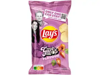 Hoogvliet Lay's Garlic & herbs aanbieding