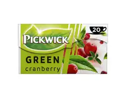 Hoogvliet Pickwick Green cranberry groene thee aanbieding