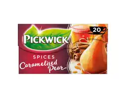 Hoogvliet Pickwick Spices caramelised pear zwarte thee aanbieding