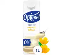 Hoogvliet Optimel Magere yoghurt vanille 0% vet aanbieding