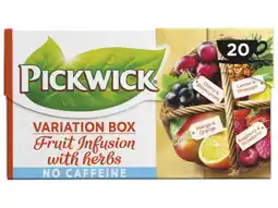 Hoogvliet Pickwick Fruit Fusion Thee Variatiebox Fruit Thee aanbieding