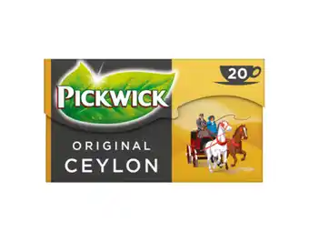 Hoogvliet Pickwick Ceylon zwarte thee aanbieding