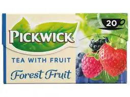Hoogvliet Pickwick Bosvruchten vruchtenthee aanbieding
