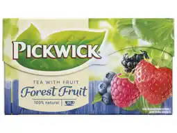 Hoogvliet Pickwick Bosvruchten vruchtenthee aanbieding