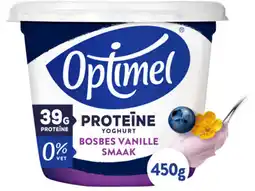 Hoogvliet Optimel Protein yoghurt bosbes aanbieding