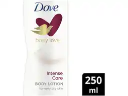 Hoogvliet Dove Body lotion intense care aanbieding