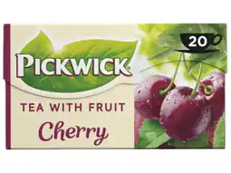 Hoogvliet Pickwick Vruchtenthee kersen aanbieding