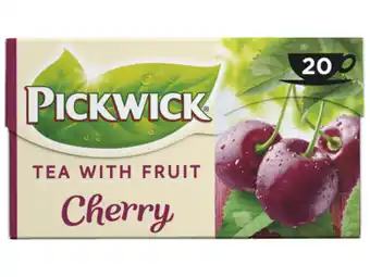 Hoogvliet Pickwick Vruchtenthee kersen aanbieding
