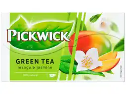Hoogvliet Pickwick Green tea mango jasmine aanbieding