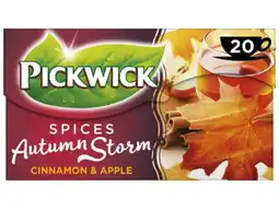 Hoogvliet Pickwick Spices autumn storm zwarte thee aanbieding