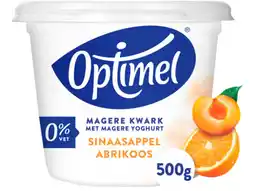 Hoogvliet Optimel Magere kwark sinaasappel abrikoos aanbieding