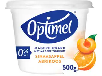 Hoogvliet Optimel Magere kwark sinaasappel abrikoos aanbieding
