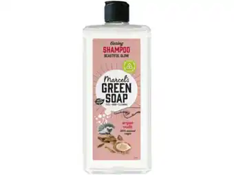 Hoogvliet Marcel's green soap Shampoo argan & oudh aanbieding