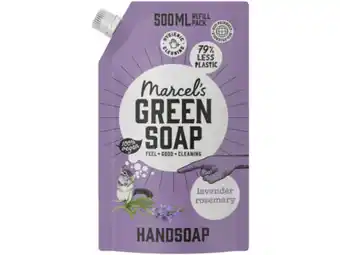 Hoogvliet Marcel's green soap Handzeep lavender rosemary aanbieding