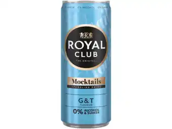 Hoogvliet Royal Club Gin tonic 0% aanbieding