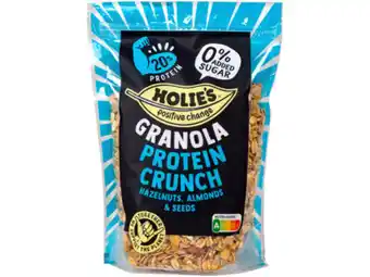 Hoogvliet Holies Granola protein crunch aanbieding