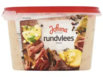 Hoogvliet Johma Rundvlees salade aanbieding