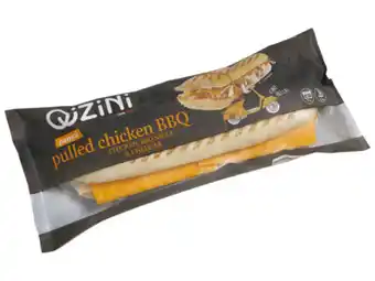 Hoogvliet Qizini Panini pulled chicken bbq aanbieding
