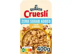 Hoogvliet Quaker Cruesli cacao zero aanbieding