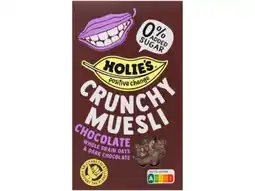 Hoogvliet Holies Crunchy muesli chocolade aanbieding