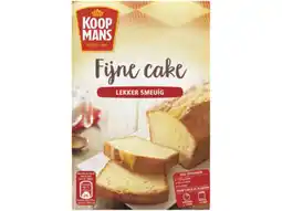 Hoogvliet Koopmans Fijne cake mix aanbieding