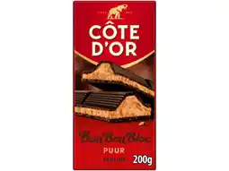 Hoogvliet Côte d'Or Chocoladereep praliné puur aanbieding