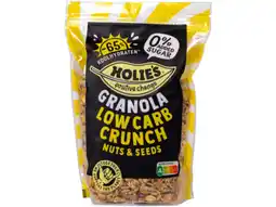 Hoogvliet Holies Granola low carb noten zaden aanbieding