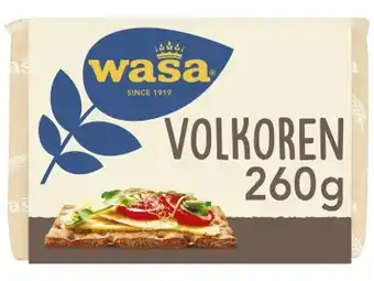 Hoogvliet Wasa Knackebrod volkoren aanbieding