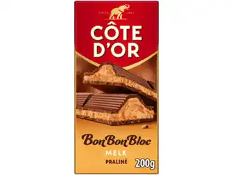 Hoogvliet Côte d'Or Chocoladereep praliné melk aanbieding