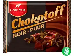 Hoogvliet Côte d'Or Chokotoff chocolaatjes puur aanbieding