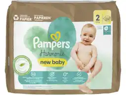 Hoogvliet Pampers Luiers harmonie maat 2 aanbieding