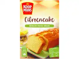 Hoogvliet Koopmans Citroencake mix aanbieding