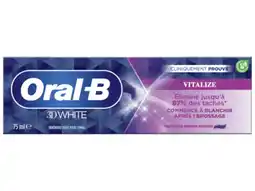 Hoogvliet Oral-B Tandpasta 3d vitalizing fresh aanbieding