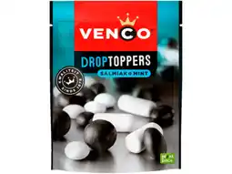 Hoogvliet Venco Droptoppers salmiak mint aanbieding
