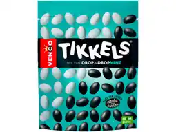 Hoogvliet Venco Tikkels drop mint aanbieding