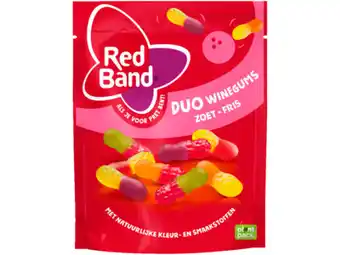 Hoogvliet Red Band Duo winegums zoet fris aanbieding